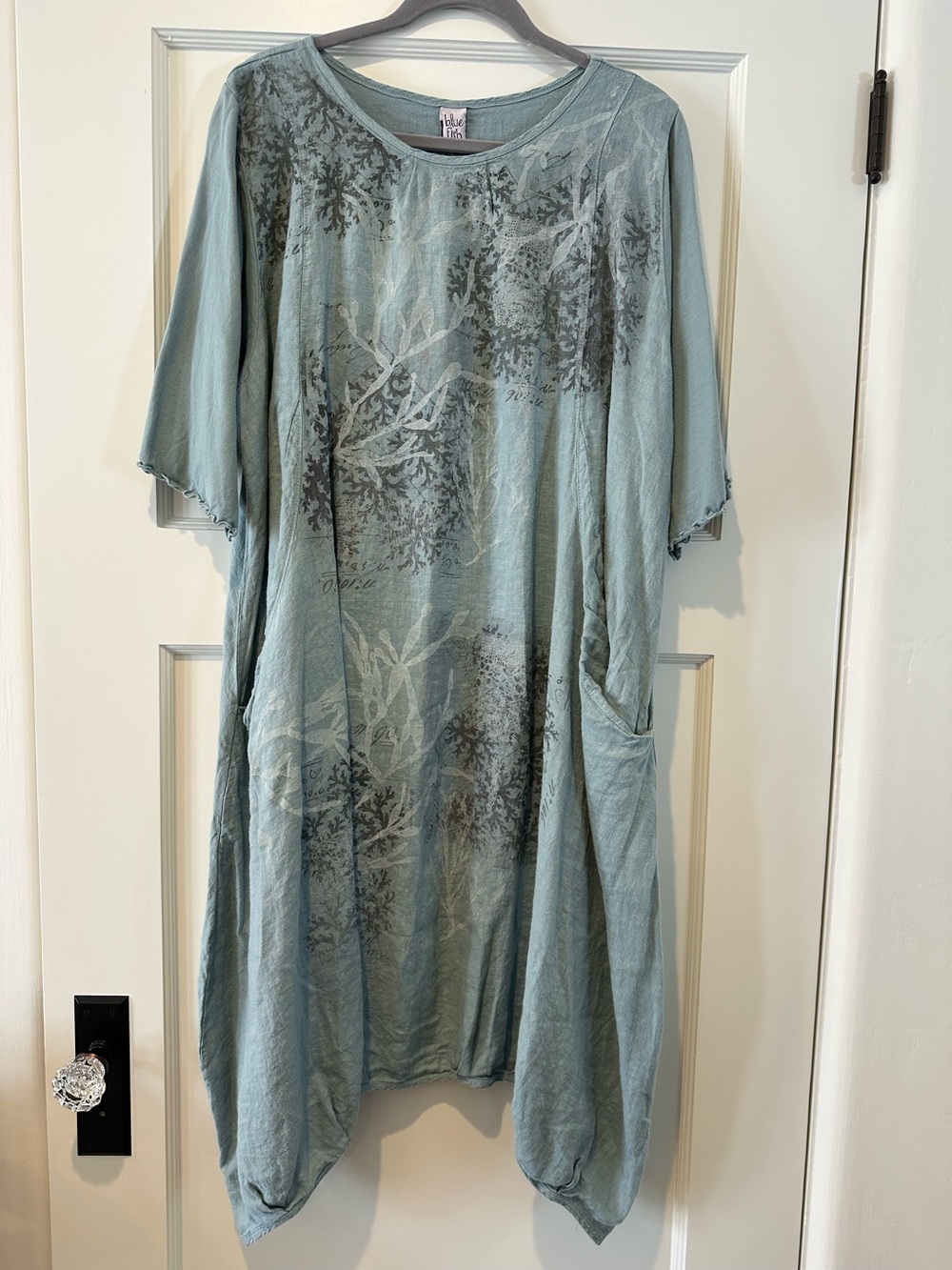 Bluefish Frenchtown Studio Dress in Early Sky - NWT!